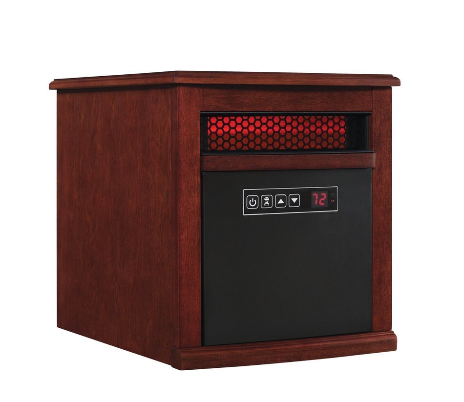 Duraflame 9HM9342-C299 Portable Electric Infrared Quartz Heater, Cherry N3