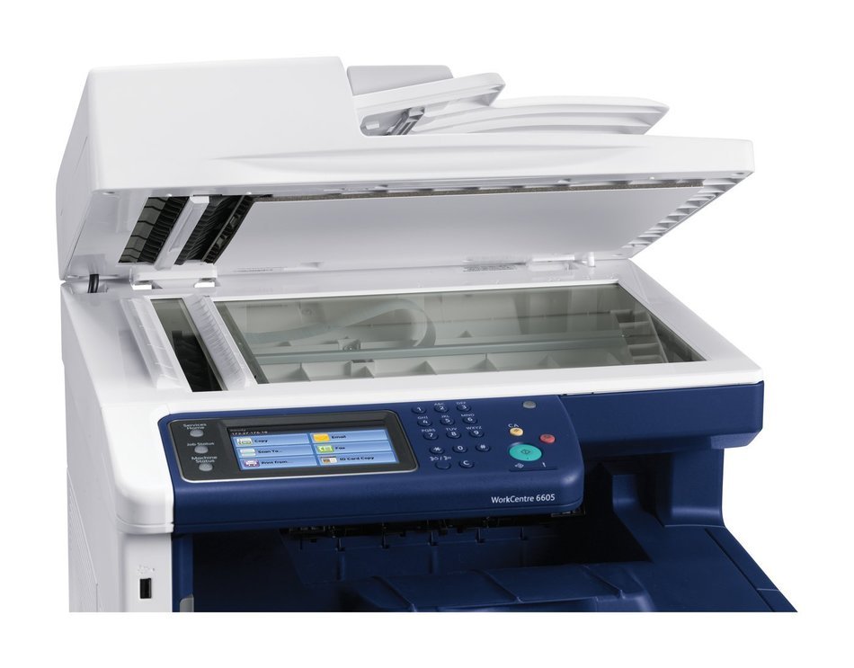 Xerox 6605/N Color Laser Multifunction - Print, Copy, Scan, Fax, Email