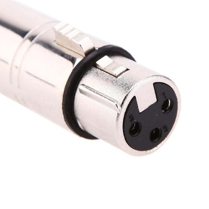 Wireless Receiver - TOOGOO(R)2.4Ghz DMX512 Wireless XLR Receiver LED Lighting for Stage + Adapter