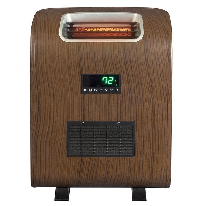 (2) Lifesmart 2 Element Compact Infrared Electric Heaters N3