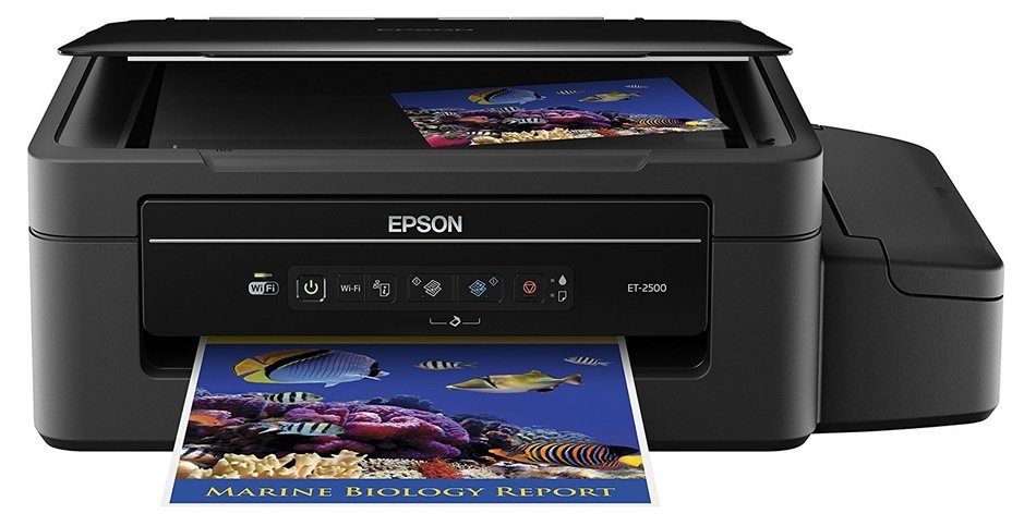 Epson Expression ET-2500 EcoTank Wireless Color All-in-One Supertank Printer with Ink Bundle N4