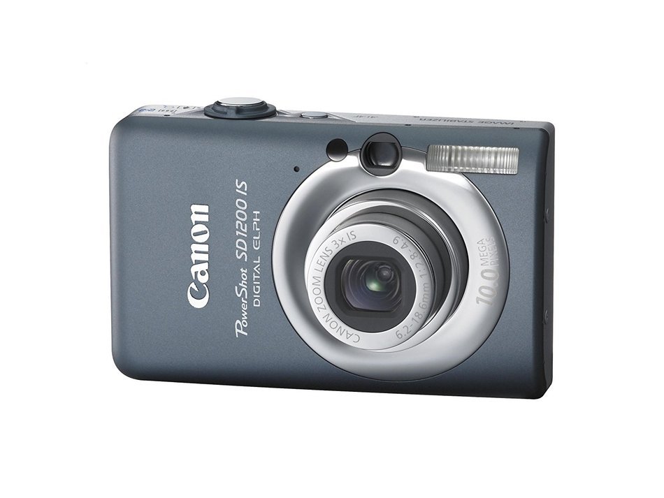 Canon PowerShot SD1200IS 10 MP Digital Camera with 3x Optical Image Stabilized Zoom and 2.5-inch LCD (Green) N2