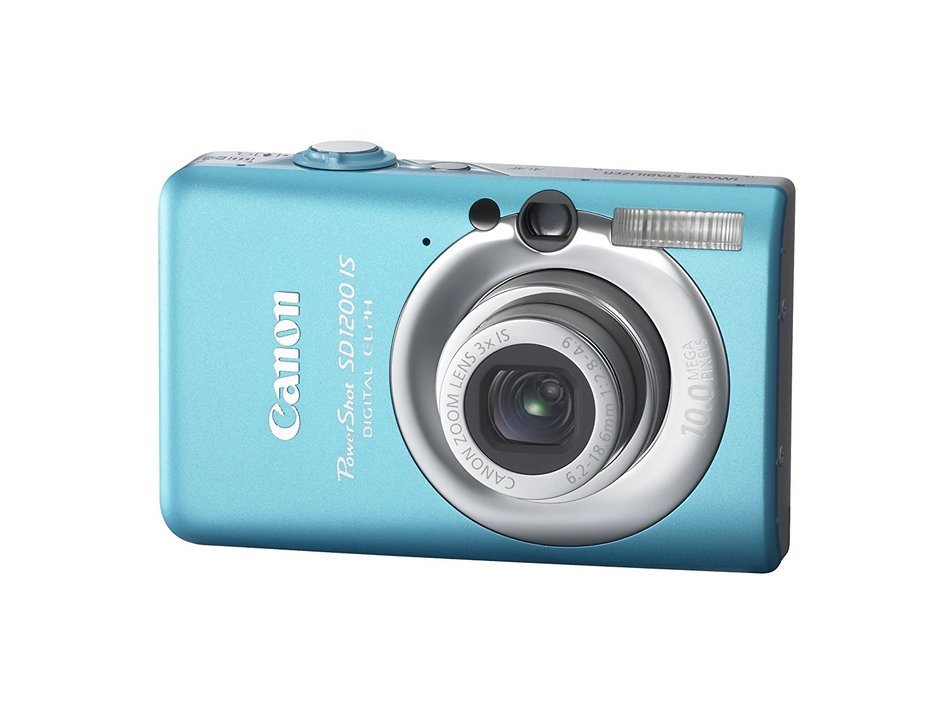 Canon PowerShot SD1200IS 10 MP Digital Camera with 3x Optical Image Stabilized Zoom and 2.5-inch LCD (Green) N4