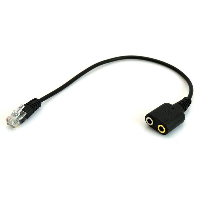 VONOTO 3.5mm to RJ9 Audio Adapter Cable - 3.5mm audio female socket to RJ9 Modular Plug Adapter Cable for connecting...