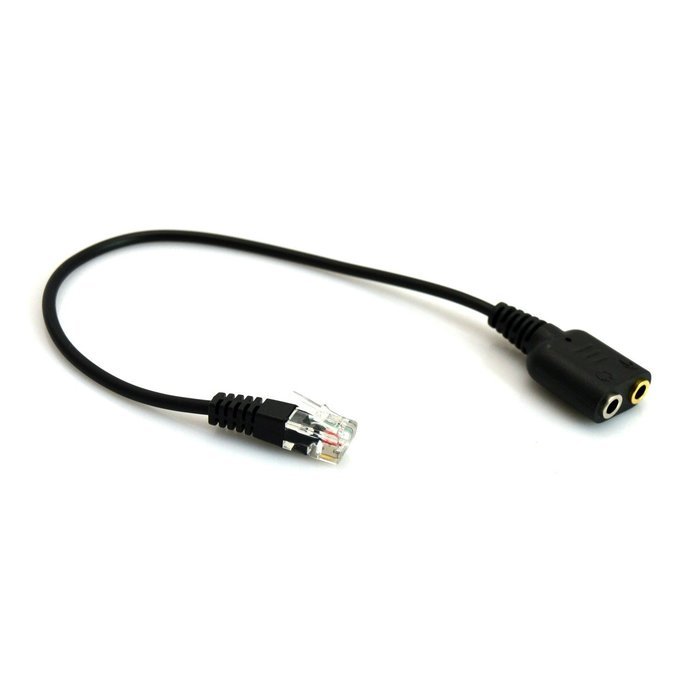 VONOTO 3.5mm to RJ9 Audio Adapter Cable - 3.5mm audio female socket to RJ9 Modular Plug Adapter Cable for connecting... N2