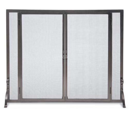 Pilgrim 18466 Flat Screen with Full Height Doors in Vintage Iron