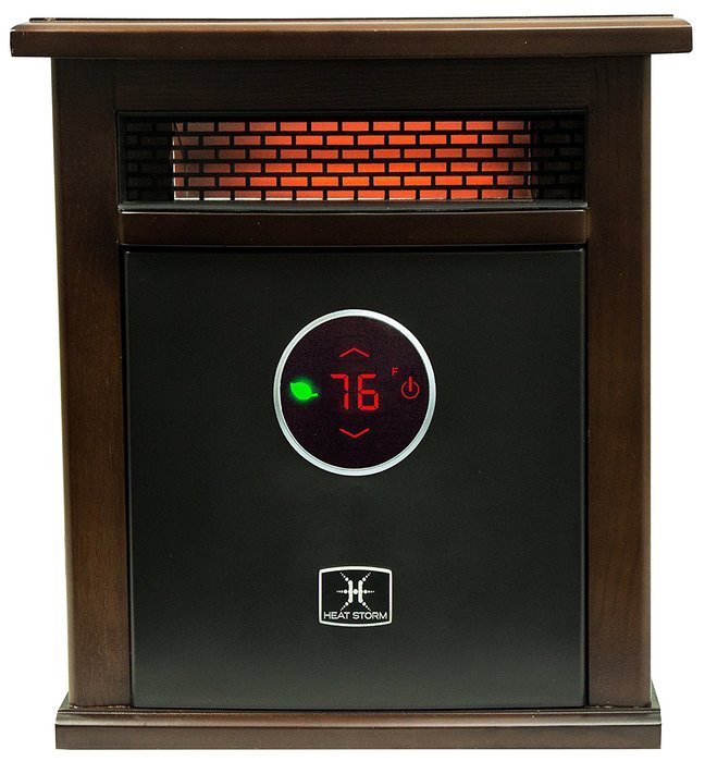 Heat Storm Deluxe Logan Portable Infrared Space Heater N3