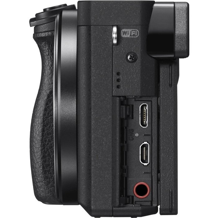 Sony ILCE-6300 a6300 4K Mirrorless Camera w/ 16-50mm + 50mm Prime Lens Bundle includes Camera, 16-50mm Power Zoom... N3