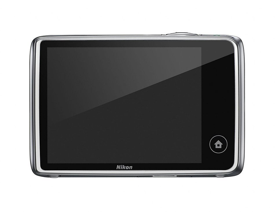Nikon COOLPIX S02 digital camera ultra-small body Touch LCD Mirror Silver S02SL - International Version (No Warranty)