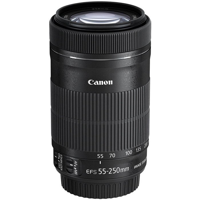 Canon EOS Rebel T6i Wi-Fi Digital SLR Camera & EF-S 18-135mm IS & 55-250mm IS STM Lens with 32GB Card + Case +... N2