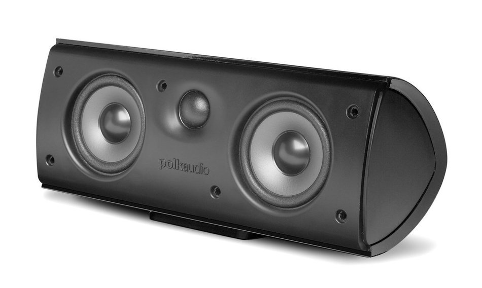 Polk Audio RM8 Center Channel Speaker (Single, Black)