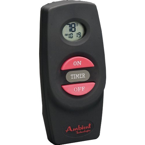 Fireplace Remote Control On/Off/Timer Battery Receiver Majestic