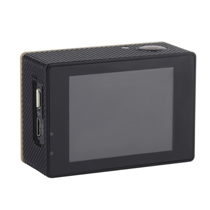 Choice Goods 2.0inch 12MP Wifi 170 Degree Wide Angle FULL HD 1080P Waterproof Sport Action Camera - Gold N3