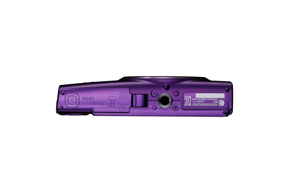 Canon PowerShot ELPH 360 HS (Purple) with 12x Optical Zoom and Built-In Wi-Fi N3