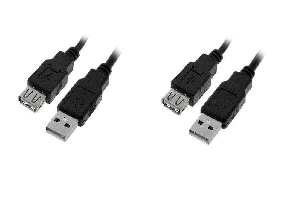 C&E 10 Pack USB 2.0 Extension Cable 15 Feet CNE460272 N4