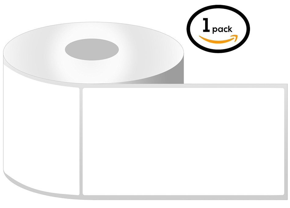 1 Inch Core - 2.25 x 4 Zebra Compatible Direct Thermal Labels 1 Roll for Zebra Desktop Printer GC420d GC420t GK420d... N2