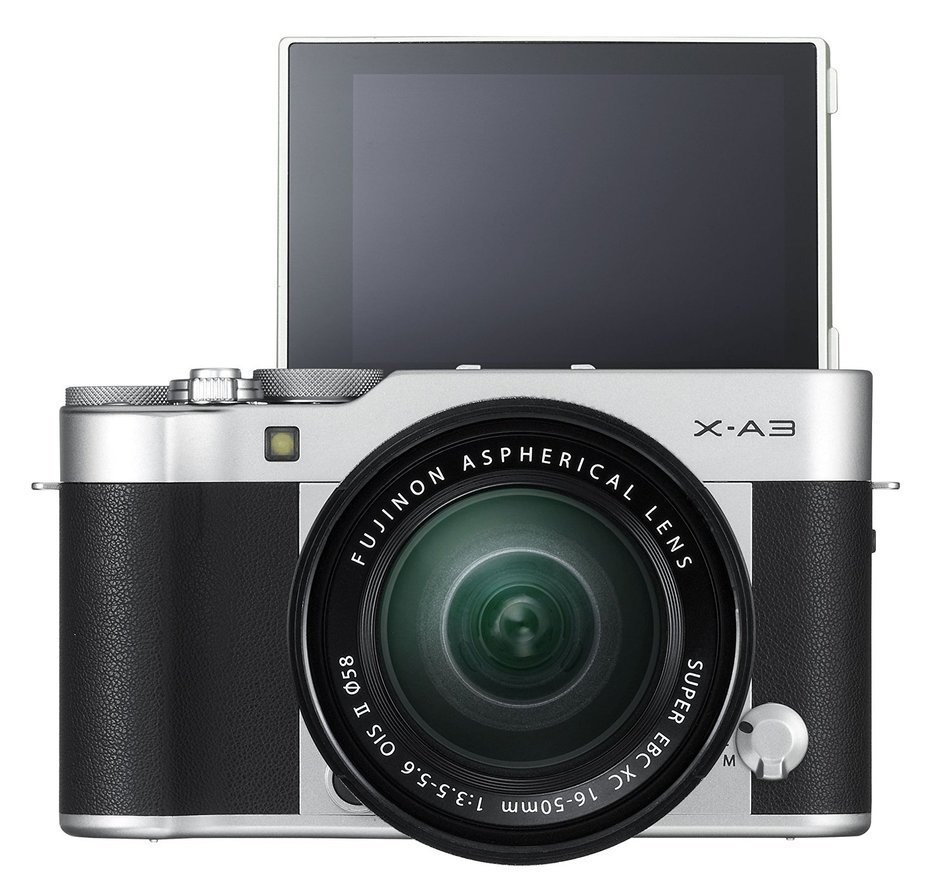 Fujifilm X-A3 Mirrorless Camera XC16-50mm F3.5-5.6 II Lens Kit - Pink
