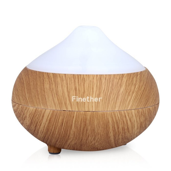 Finether 110ml Portable Essential Oil Aroma Diffuser Ultrasonic Humidifier Air Mist Aromatherapy Purifier LED... N5