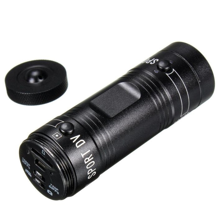 Sport Camcorder, POTO 1080P HD Bike Motorcycle Helmet Sports Mini Action Camera Video DVR DV Camcorder