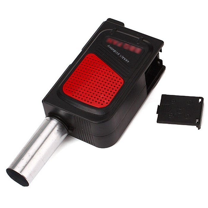 Air Blower Barbecue - TOOGOO(R)Electricity BBQ Fan Air Blower for Barbecue Black Cooking Tool N2