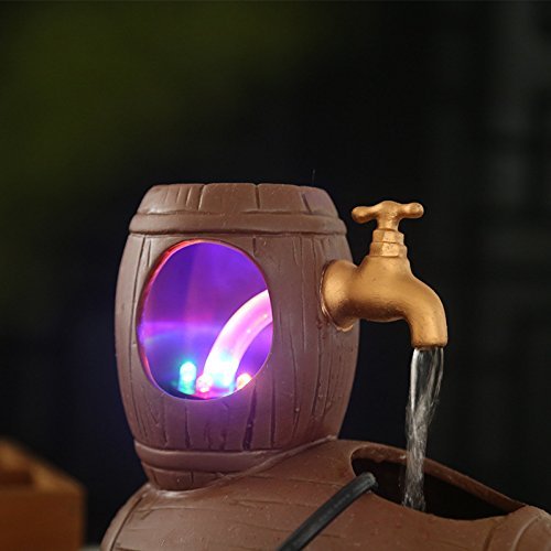 FEI&S Ceramic Flowing Water humidifier living room desk Creative gifts home decor is part#2