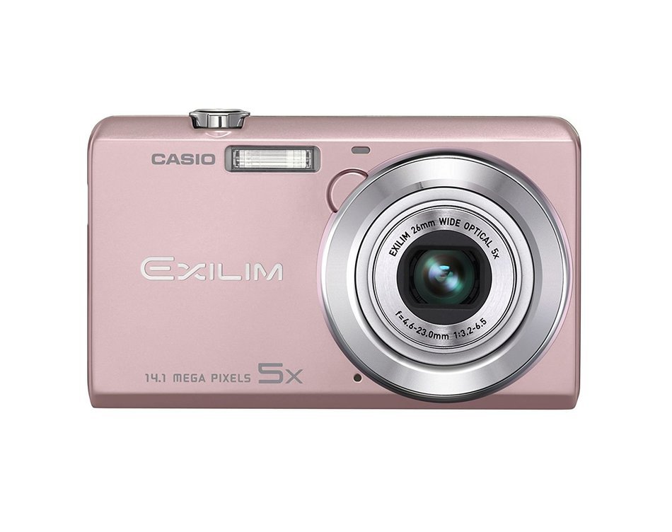 Casio Exilim EX-ZS10 Pink 14 MP Stylish and Slim Digital Camera with 5x Wide-Angle Zoom and 720p HD Video Capture