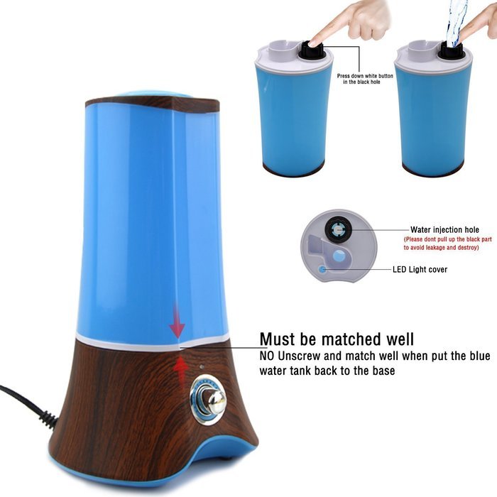 mini usb atomization humidifier - with LED Lights, Compact Size, Silent Operation and Easy-Travel USB Power USB... N15