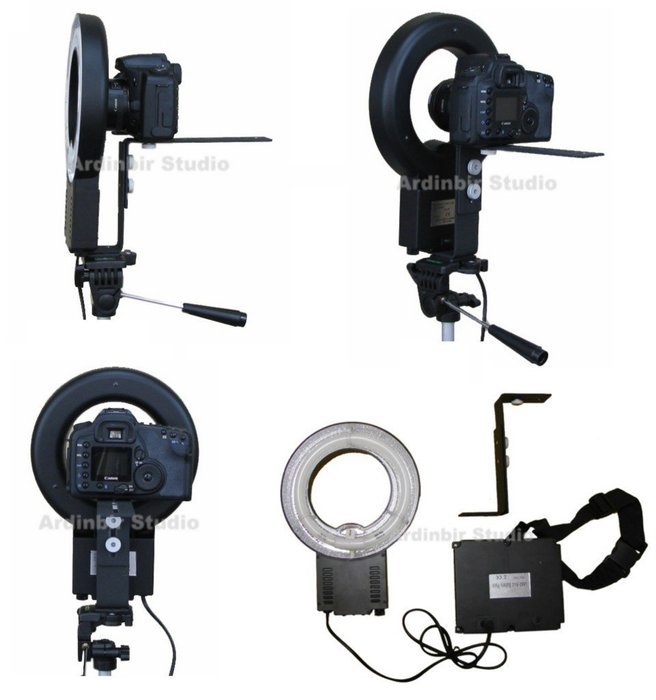 Camera 150W Macro, Portrait Ring Light for Nikon D90, DX, D90, D40, D60, D80, D70, D40x, D50, D70s, D300s, D700...