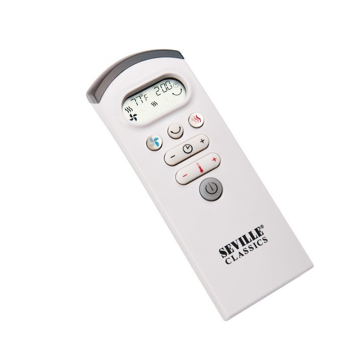 Seville Classics EHF10222B UltraSlimline Tower Heater Fan N6