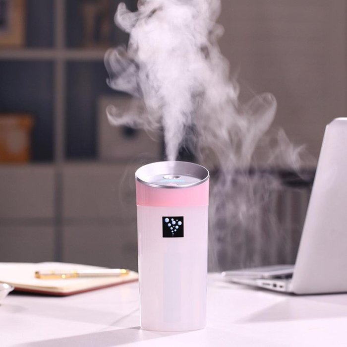 Muangan 300ml Humidifier Car Family expenses Anion Humidifier Air Purifier Freshener With USB Interface (Green) N2