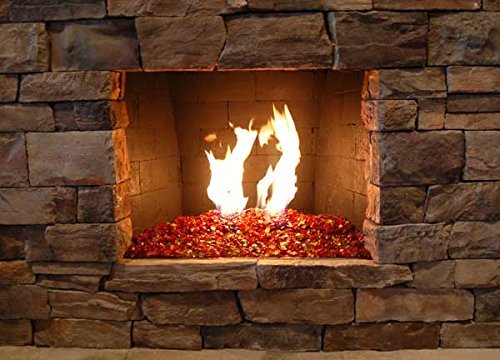 Root Beer Firepit Glass Medium 10 Lb Bag N4