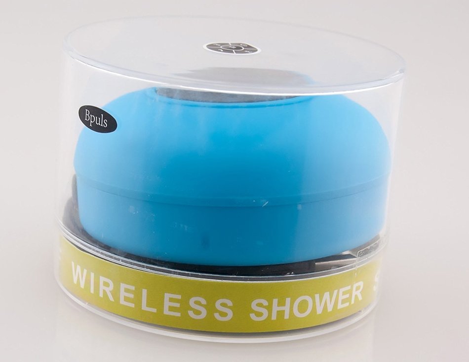 XINYU Wireless Waterproof Bluetooth Speaker HIFI Shower Speaker (Blue) N4