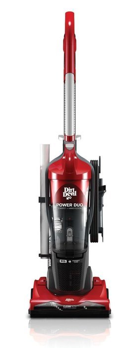 Dirt Devil UD20125B Power Duo Carpet and Hard Floor Cyclonic Bagless Corded Upright Vacuum Cleaner N4