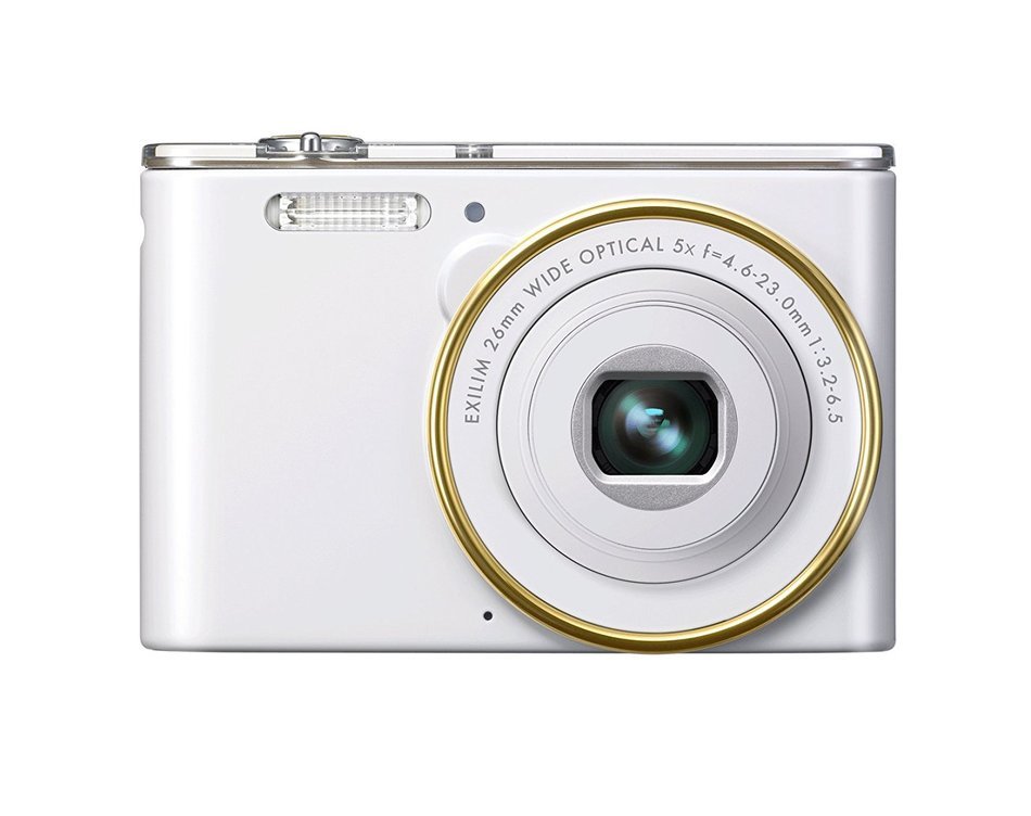 Casio Exilim Ex-je10we Digital Camera White Exilim Ex-je10