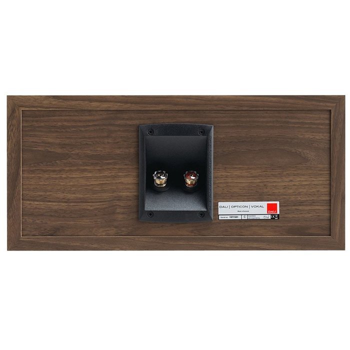 Dali Opticon Vokal 2.5-Way Center Channel Speaker (Single, Light Walnut)