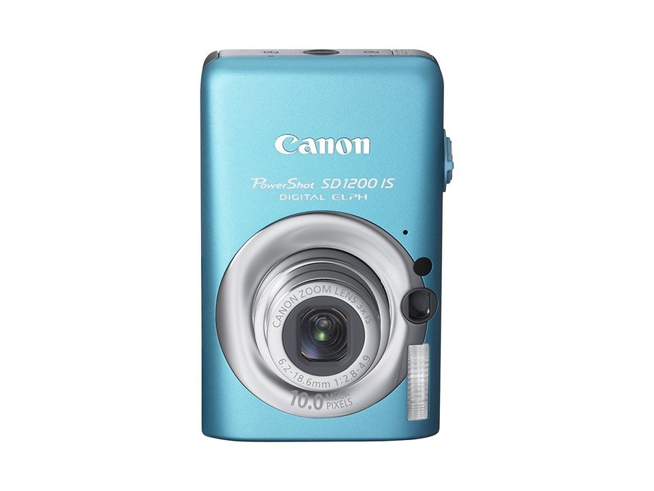 Canon PowerShot SD1200IS 10 MP Digital Camera with 3x Optical Image Stabilized Zoom and 2.5-inch LCD (Green) N5