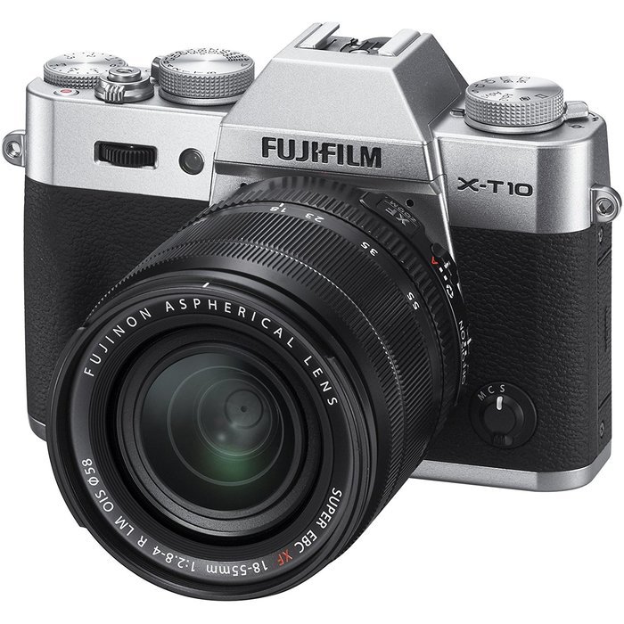 Fujifilm X-T10 Digital Camera & 16-50mm II XC Lens (Black) with 64GB Card + Case + Flash + Battery & Charger +...