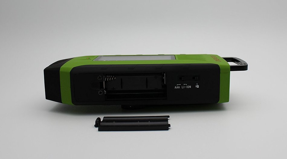 ONENESS Emergency Survival Solar Hand Crank Multi- Purpose Digital Radio AM/FM/ NOAA + Flashlight+Cellphone Charger... N2