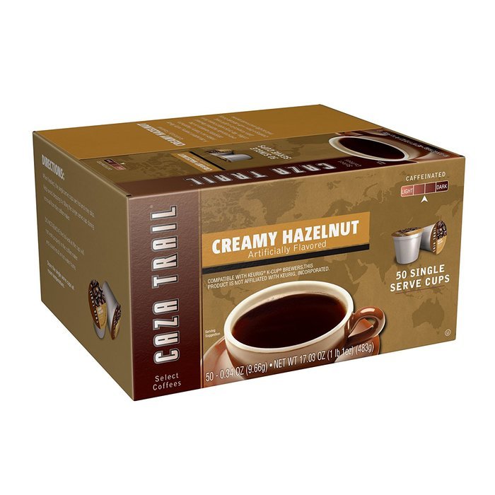 Caza Trail Coffee, Kona Blend, 50 Single Serve Cups N7