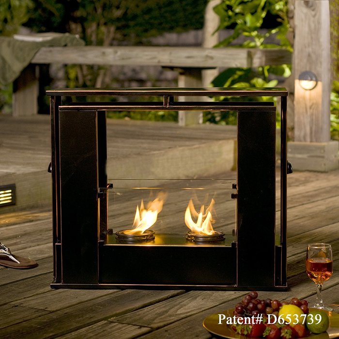 SEI Portable Indoor/Outdoor Fireplace N6