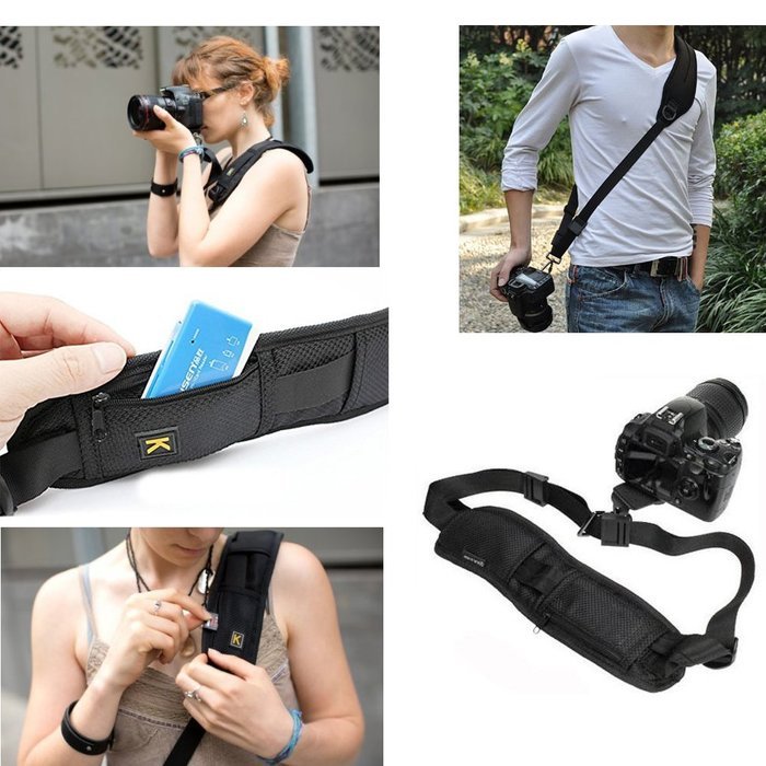 Quick Rapid Release Camera Single Shoulder Sling Belt Strap for Digital SLR DSLR Canon Nikon Sony Pentax Panasonic...