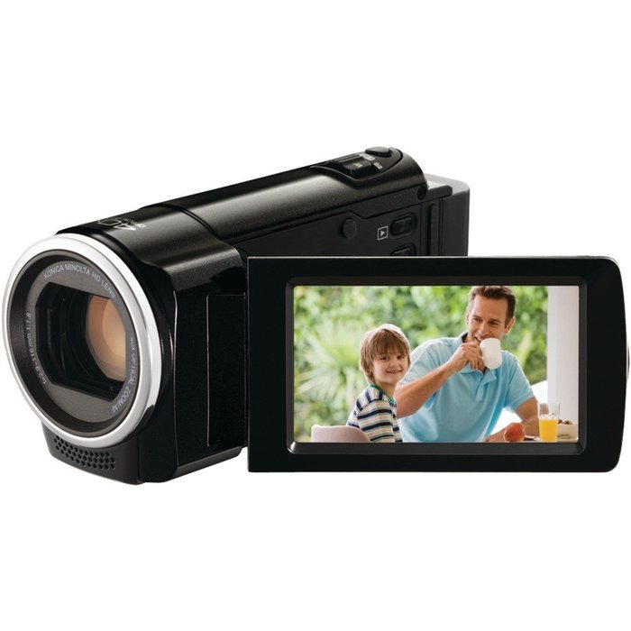 JVC GZ-HM50 HD Everio Memory Camcorder, 40x Optical Zoom, 2.7 inch LCD, 8GB Built-in Flash Memory, Face Detection...