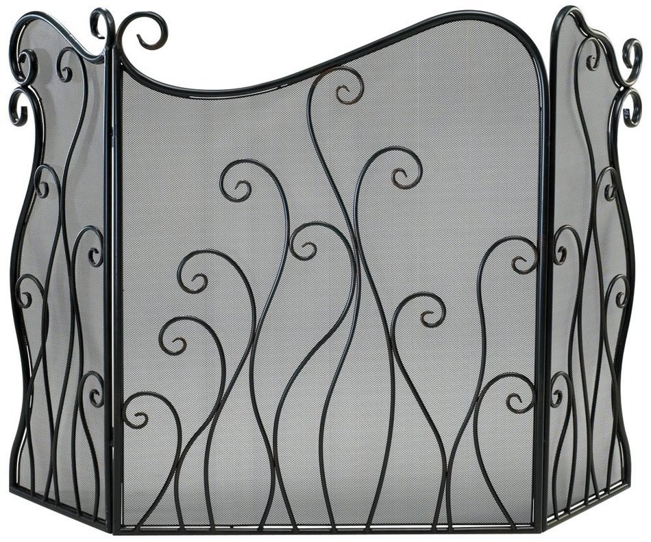 Cyan Lighting 02558 Evalie - 31" Fire Screen, Bronze Finish