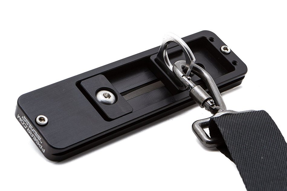 Arca-Swiss Compatible Fusion Long Lens Plate - 5.25" length - Color Black