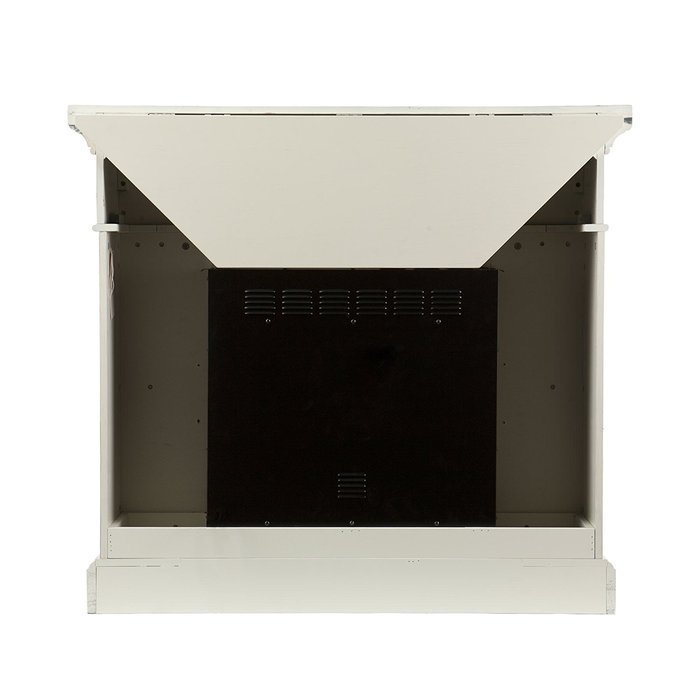 Holly & Martin Weatherford Convertible Electric Fireplace-Ivory N3