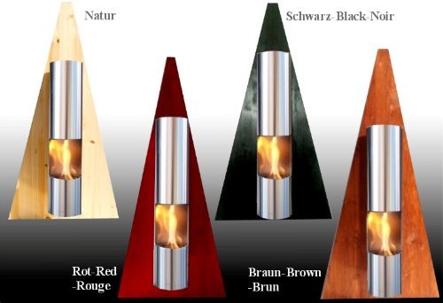 Gel + Ethanol Fire-Places Fireplace Model Pyramide N3
