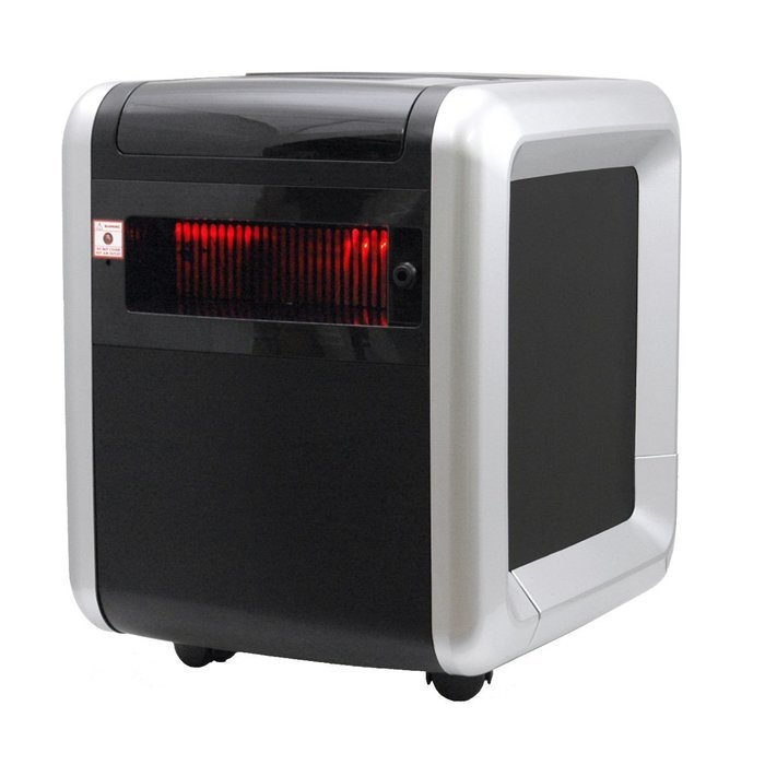American Comfort R4 1500W 9000BTU Adjustable PTC Heater Air Purifier Black N8