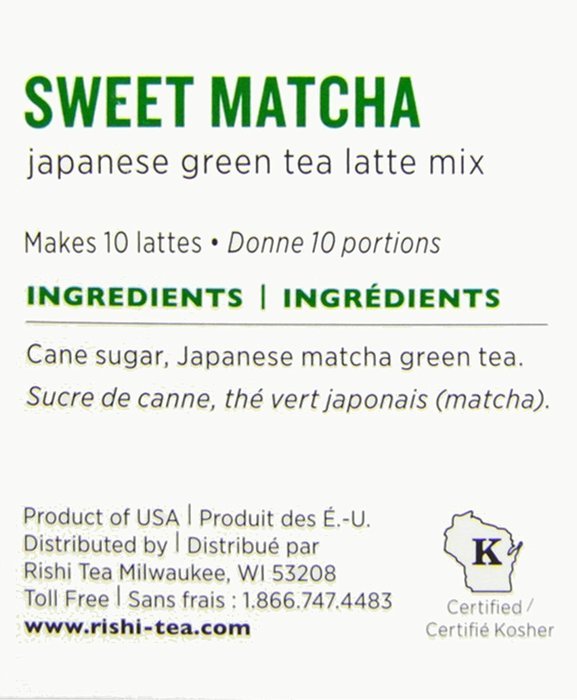 Rishi Tea Sweet Matcha, 4.4-Ounce (Pack of 3) N3