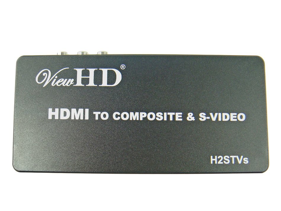 Viewhd Hdmi To Tv Composite Rca Av S Video Converter Include Av S