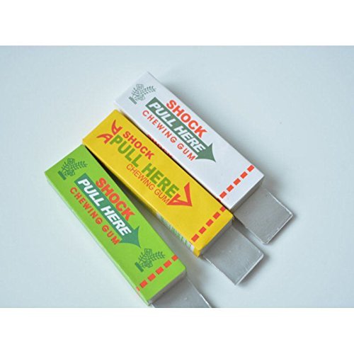 Electric Shocking Funny Chewing Gum Toy Gift Shock Joke Gadget Prank Trick Gag N6
